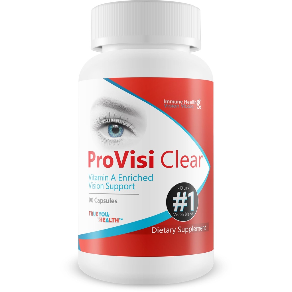 Pro VisiClear for Eyes - Vitamin A Enriched Vision Support - Vitamin basierte Unterstützung für Vision natürlich zu unterstützen - Natürliche Antioxidante Pro Visi klare Pille mit Premium-Zutaten verbessert