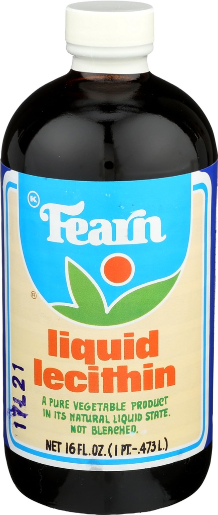 Fearn Natural Foods Liquid Lecithin, 16 Unze