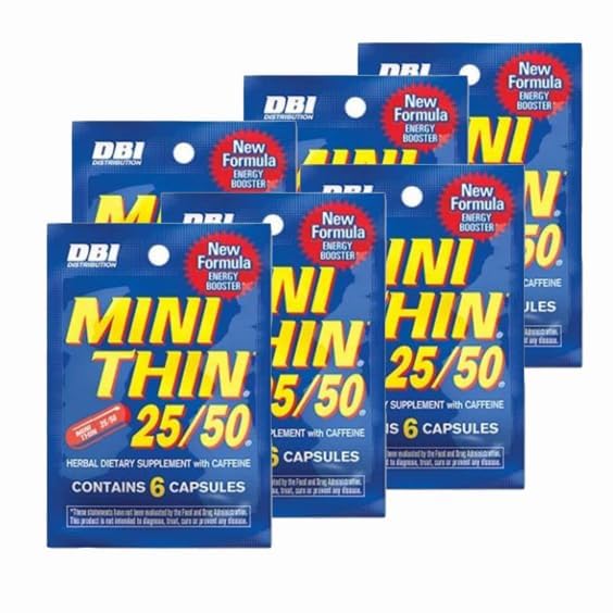 DBI Distribution - Mini Thin - ECO Mini - MiniThin 25/50 6ct Packet - 6 Compte