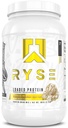 RYSE Loaded Protein Powder - Vanilla Peanut Butter - 25g Whey Protein Isolate & Konzentrat mit Prebiotic Fiber & MCT - Low Carb, Low Sugar, Digestive-Friendly - 27 Portionen / 2 lb Tub