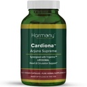 Arjuna Supreme – Synergized with Triperine - HIghest Potency Maximum Bio-Aktivität Liposomal Dr. Gumman's Harmony Nutraceuticals Kräuter für Herz-Kreislauf-Unterstützung – 120 Vegan Kapseln