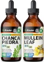 BIO KRAUTER Chanca Piedra Tinktur 4 Fl. Oz. & Mullein Tinktur 4 Fl. Oz.