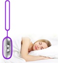 Sleep Aid Device, Handheld Sleep Aid Instrument mit Microcurrent Pulse Sleep Assist Technologie zur Verbesserung der Schlafqualität, Lila