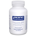 Pure Encapsulations Curcumin 500 mit Bioperine - Antioxidante Ergänzung zu unterstützen Gelenke, Gewebe, Leber, Colon & Cellular Health* - mit Kurkuma & Bioperine - 120 Kapseln
