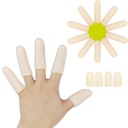 Gel Doigt Bottes, Doigt Protector Support(14 PCS) NOUVEAUX MATÉRIEL Doigt Manches Idéal pour le déclenchement du doigt, l'eczéma de la main, le crackage du doigt, l'arthrite du doigt et plus. (10pcs long + 4pcs court)