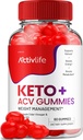 ActivLife Keto ACV Gummies - Active Life Keto Apple Cider Gummies, ActivLife Keto + ACV Weight Management Gummies ActiveLife Advanced 1000mg Formula (1 Pack - 60 Gummies)