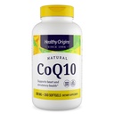 Healthy Origins® CoQ10 100 mg – Natural Trans-Isomer Ubiquinone – lievito fermentato, supporta la salute del cuore e l'energia cellulare – Non-GMO 300 Softgels