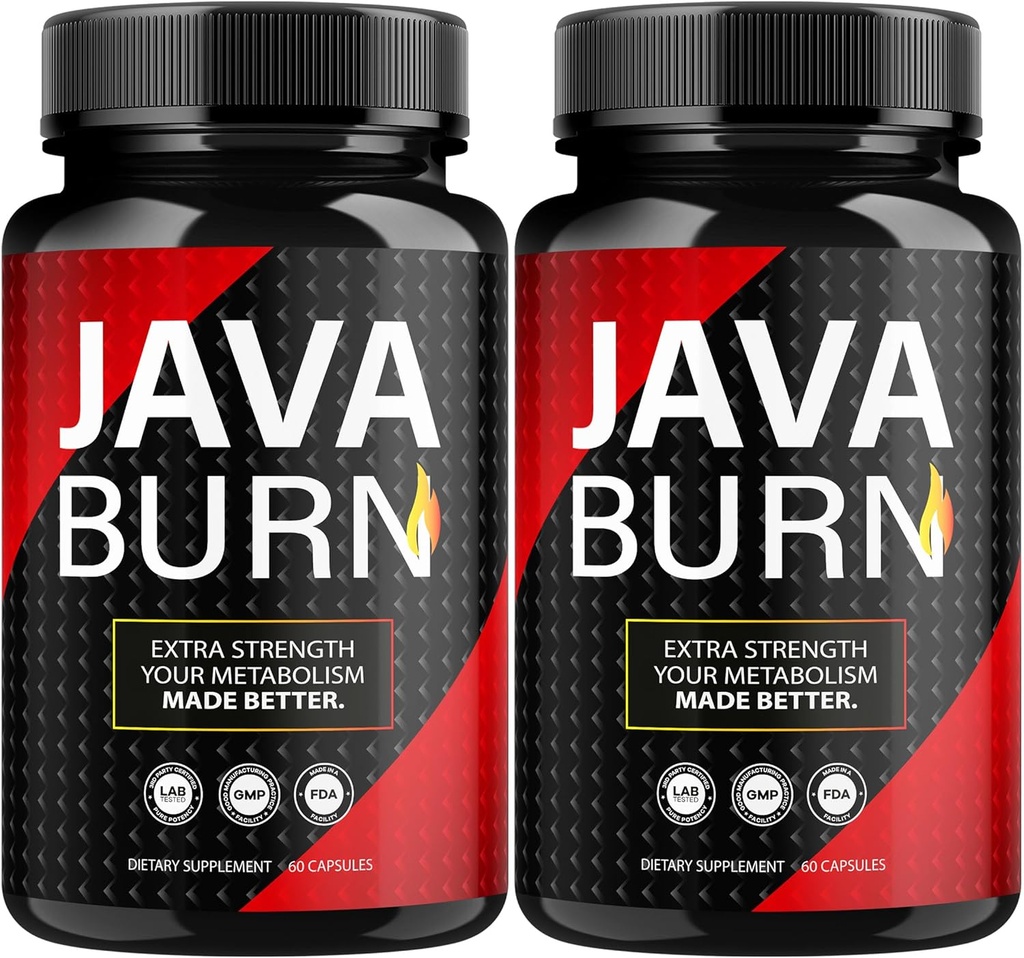 (2 Pack) Java-Burn Kapseln, Java-Burn Pillen Bewertungen, Java-Burn Kaffee, Erweiterte Formel, 120 Pillen für 2 Monate