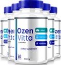 (5 Pack) Ozen Vitta, Ozen Vitta Capsules, Official OzenVitta Formula Per una perdita di peso efficace, tutto naturale Keto pillole per Fit e Active Lifestyle, supplemento di salute Capsula Recensioni (300 capsule)