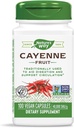 Nature's Way Cayenne Fruit, 100 Capsules végétariennes