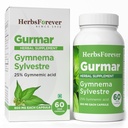 Herbsforever Gurmar Capsules (en anglais seulement) Gymnema Sylvestre Supplément à base de plantes (en anglais seulement) 7:1 Extrait concentré (en anglais seulement) Soutient un mode de vie sain (en anglais seulement) 60 Capsules de légumes