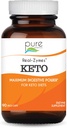 Real-ZymesTM KETO Verdauungsenzym-Ergänzung mit Probiotika für bessere Verdauung - Natürliche Unterstützung für Relief von Bloating, Gas, Belching, Durchfall, Verstopfung, IBS, etc. - 90 Caps