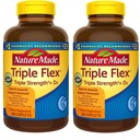Natur gemacht TripleFlex, Glucosamin Chondroitin und MSM - 2 Flaschen, 200 Kapseln Jeder, 400 Caplets Insgesamt