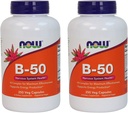 Now Foods, B-50, 250 Veg Capsules (pack of 2)