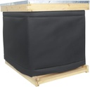 Couverture de protection d'hiver 600D Oxford Isolated Cover, léger, réutilisable (81"x15.7")