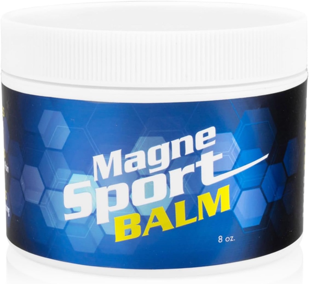 MagneSport Balm di Magnesio Topical per il recupero atletico - 8oz Jar