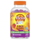 Metamucil Kids Fiber Gummis, kein Zucker Hinzugefügt, 5g Prebiotic Plant-Based Fiber Supplement Blend, gemischte Berry Flavored, 120ct Gummies