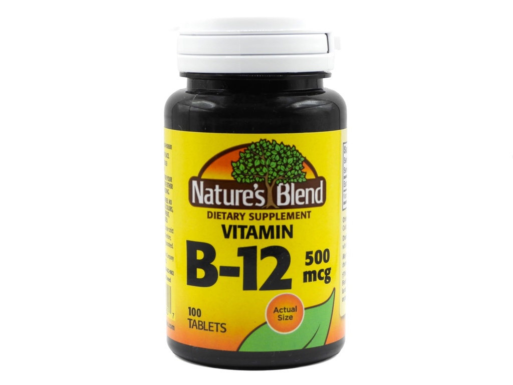 Nature's Blend Vitamin B-12 500 mcg 100 Tabletten