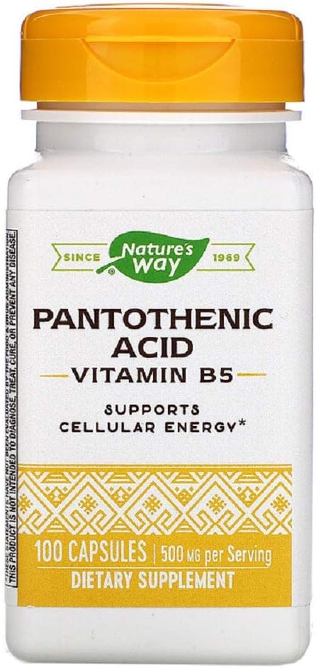 Nature's Way Pantothensäure, 100 Count (Pack von 2)
