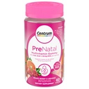 Centrum Prenatal Multivitamin-Gummien mit DHA und Folsäure, Mischbeere und Orange Flavors - 60 Count, 30 Day Supply
