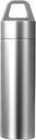 Petit étui à pilules, porte-conteneur de pilules en métal portable Porte-clés Imperméable Pill Box Bouteille Mini en acier inoxydable Organisateur de pilules pour la poche de voyage