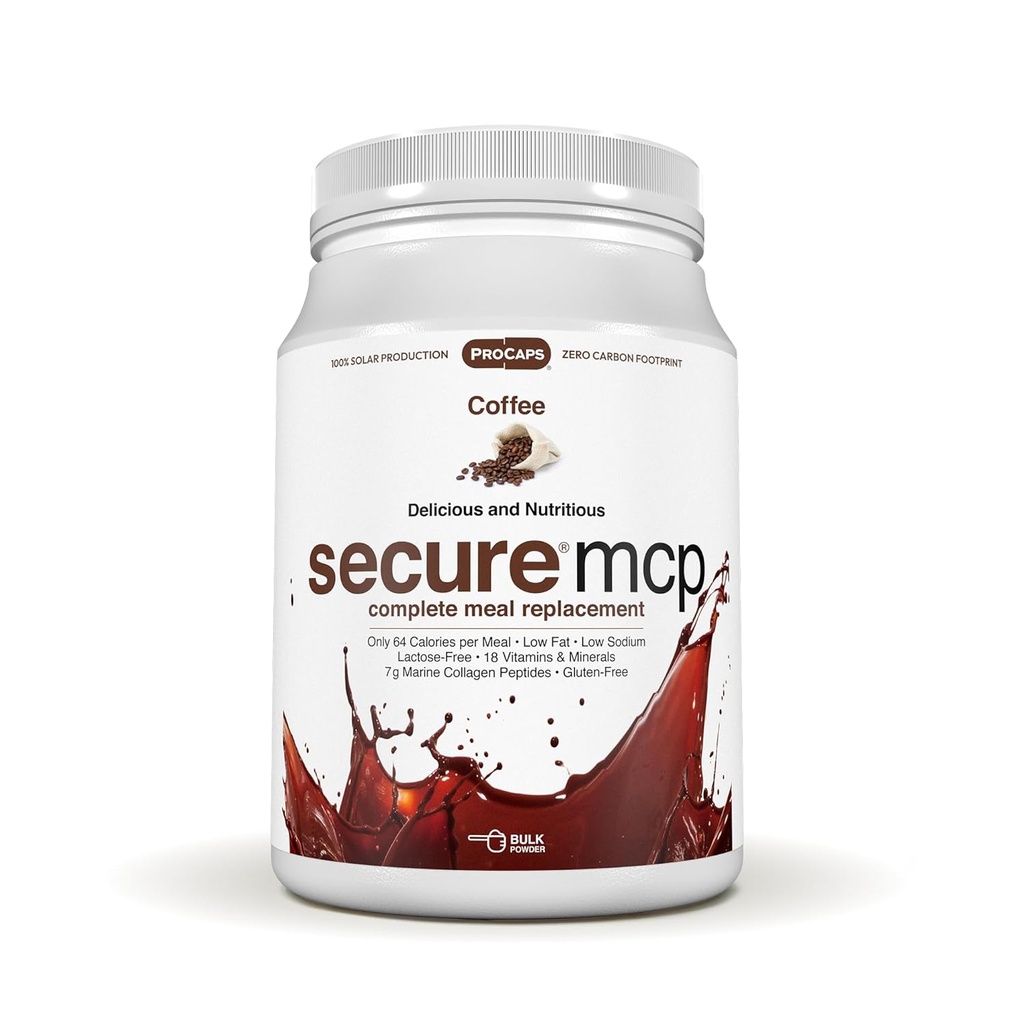 ANDREW LESSMAN Sicuro MCP Sostituzione completa del metallo - Caffè 10 Serve - Solo 64 Calorie, Low-Fat, 7 Grammi Peptidi del collagene marino, Promuove la pelle morbida liscia radiante, Giunti confortevoli