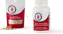 Dairyland American Ginseng Slices 4 oz and Capsules 75 ct Pack of Wisconsin Ginseng – Direct from Farmer to Consumer 西洋参