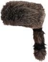 Chapeau de queue Rhode Island Novalty Raccoon, un par ordre