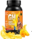 GH WHEY Protein, Ultra Premium recupero più veloce, assorbimento e crescita muscolare magra (1.1lbs, Mango Flavor)