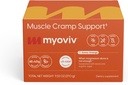 Soulagement puissant de la crampe musculaire - 60 paquets, parfum orange ensoleillé - Soutien de la crampe musculaire - Grossesse et allaitement en toute sécurité