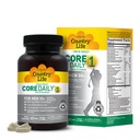 Country Life CORE Daily-1 Multivitamin per gli uomini 50+ - Gluten-Free, Energy Support with Coenzymated B Vitamins, Probiotics, Whole Food and Digestive Enzymes, Certified Gluten Free, 60 Tablet