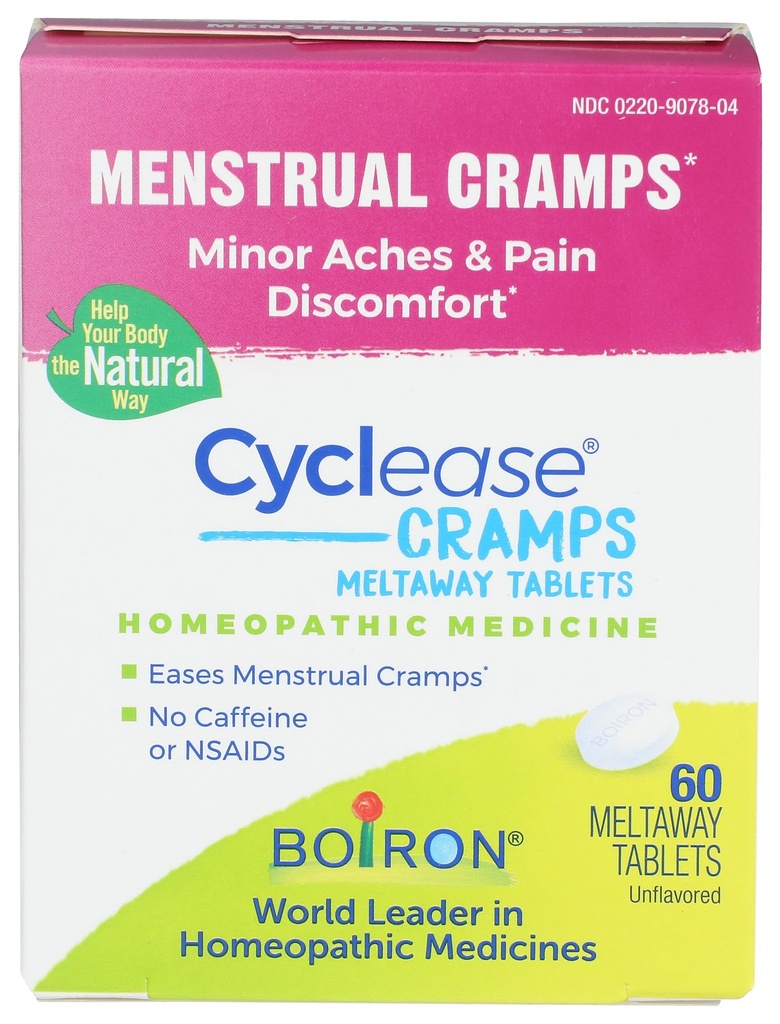 Comprimés de crampes Boiron Cyclease, 60 Ct