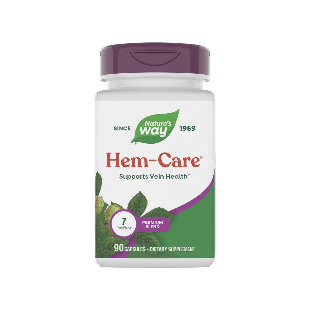 Nature's Way Premium Hem-Care, Unique Vein Health Blend*, 90 Kapseln