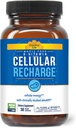 Ricarica cellulare di vita di paese B-Vitamin, Whole Food Methylated B-Complex + elevATP per l'energia cellulare, Detox & Cardio Support, 30 capsule vegane, certificata senza glutine, Vegan, Kosher