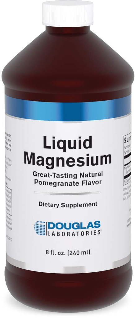 Douglas Laboratories Liquid Magnesium | unterstützt Herz, Knochen und Enzymatische Funktion | 8 fl. oz.