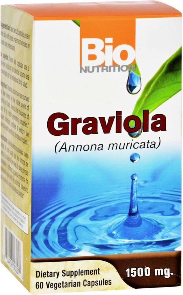 Graviola, 1500 mg, 60 Veg Caps von Bio Nutrition Inc (Pack von 2) 2