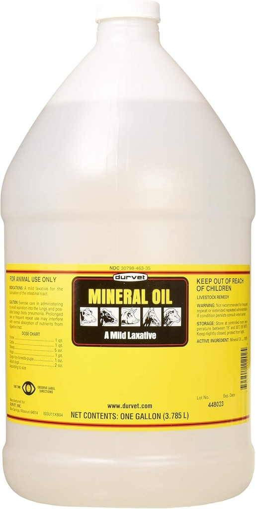Olio minerale lassativo delicato, 1Gallon/3.785L