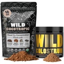 Cacao Mix di Cacao Organic Mushroom (16oz) & Colostrum Powder (5.22oz) Bundle per Gut Salute ed Energia