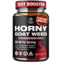 Arrapato Goat Weed per gli uomini - Extra Forza Male Supplemento con Black Maca Root, Tongkat Ali, Saw Palmetto & Panax Ginseng Estratto per Stamina & Energy - 180 capsule