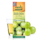 Succhi vedici Succo di Amla, Indian Gooseberry Supplemento con vitamina C per la salute del fegato e la crescita dei capelli, bevanda di erbe - 1 litro
