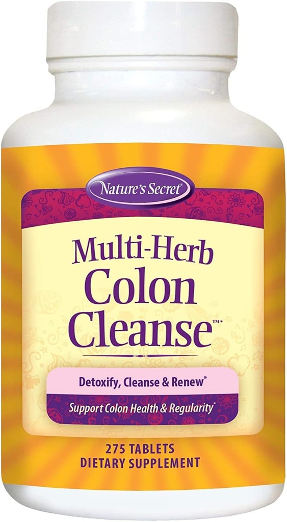 Natura Segreto Multi-Herb Digestion & Detox Support - 275 Tablets - 3 Pack