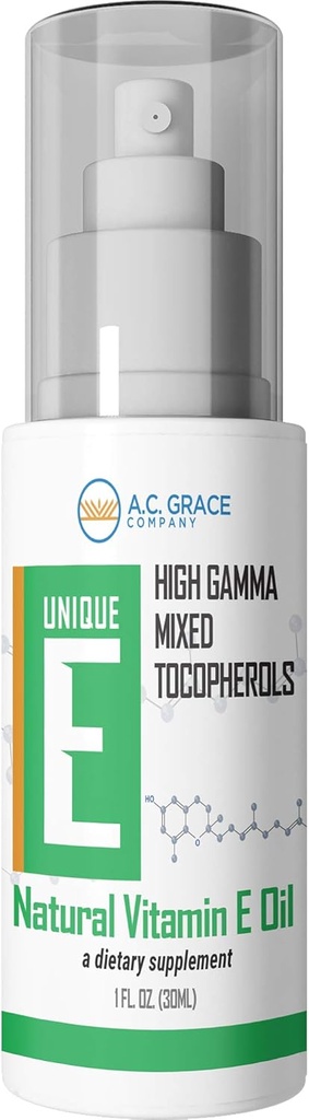UNIQUE E A.C. Grace Company, Mixed Tocopherols Konzentratflüssigkeit, 1 F Unze (30 ml)