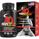MANTFUP Vitalität Enhancer für Männer | Fast-Acting Testosteron Booster & Tägliche Ergänzung zu unterstützen männliche Gesundheit & Libido | Potenciadores de Testosterona | Made in USA (1 Monat Versorgung, 60 Caplets)