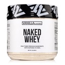 NAKED Vanilla Whey Protein 1Lb, solo 3 ingredienti, tutta l'erba naturale Fed Whey Protein Powder + Vanilla + Coconut Sugar- GMO-Free, Soy Free, Gluten Free.