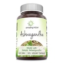 Inde incroyable Supplément Ashwagandha $ 500 Mg par service $ 120 Capsules de légumes $ Non-GMO $ Sans gluten $ Fabriqué aux États-Unis $ Idéal pour les végétariens