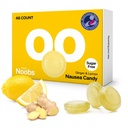 Limone Ginger Candy per la gravidanza di Nausea da LoveNoobsTM, Anti Nausea Gravidanza, Ginger Chews, Candy for Morning Sickness, Lemon Drops for Motion Sickness, Sugar-Free, B6