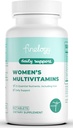 Frauen Multivitamin - essentielle Nährstoffe mit Eisen, Vitamine A, C, D3, K, B6 und B12 Nahrungsergänzungsmittel für Frauen Gesundheit, Energie Haar Haut und Nägel - Täglich Multivitamin für Frauen- 60 Zähler
