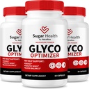 NutraRize (3 Pack) Zucchero Salute Glyco Optimizer Capsule, Premium Blood Formula per livelli sani, Tutti i supplementi naturali per sostenere il benessere generale, Official SugarHealth Recensioni (180 capsule)