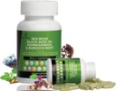 Sea Moss Capsules - 60 Kapseln Seamoss Black Seed Oil Ashwagandha Burdock Root Supplement, Irish Sea Moss Supplement mit Vitamin C D3 Manuka & Dandelion, Multi Minerals Supplement
