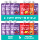 Designer Wellness Protein Smoothies Variety Pack und Mixed Berry Bundle